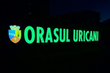 reclame LED Orasul Uricani
