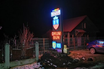 totem intrare localitate Valea Mare