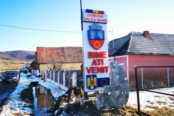 totem iesire localitate Valea Mare - ziua